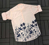 Shree Roop Men's Exclusive Linen Printed Fullsleeve Shirt Back View