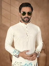 Full Length View of Balaji Export Men's Rayon Kurta with Cotton Pyjama - Shree Roop