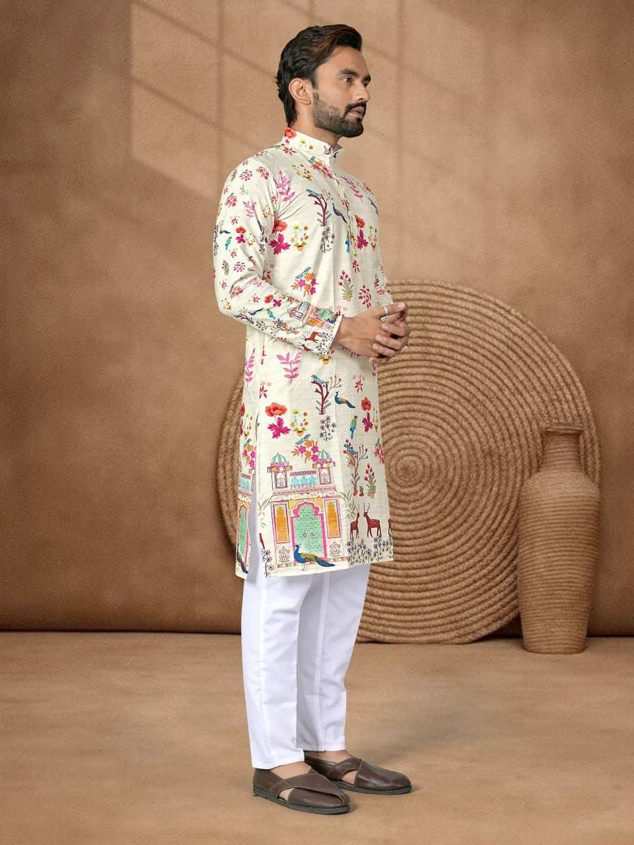 White & Pink - Shree Roop