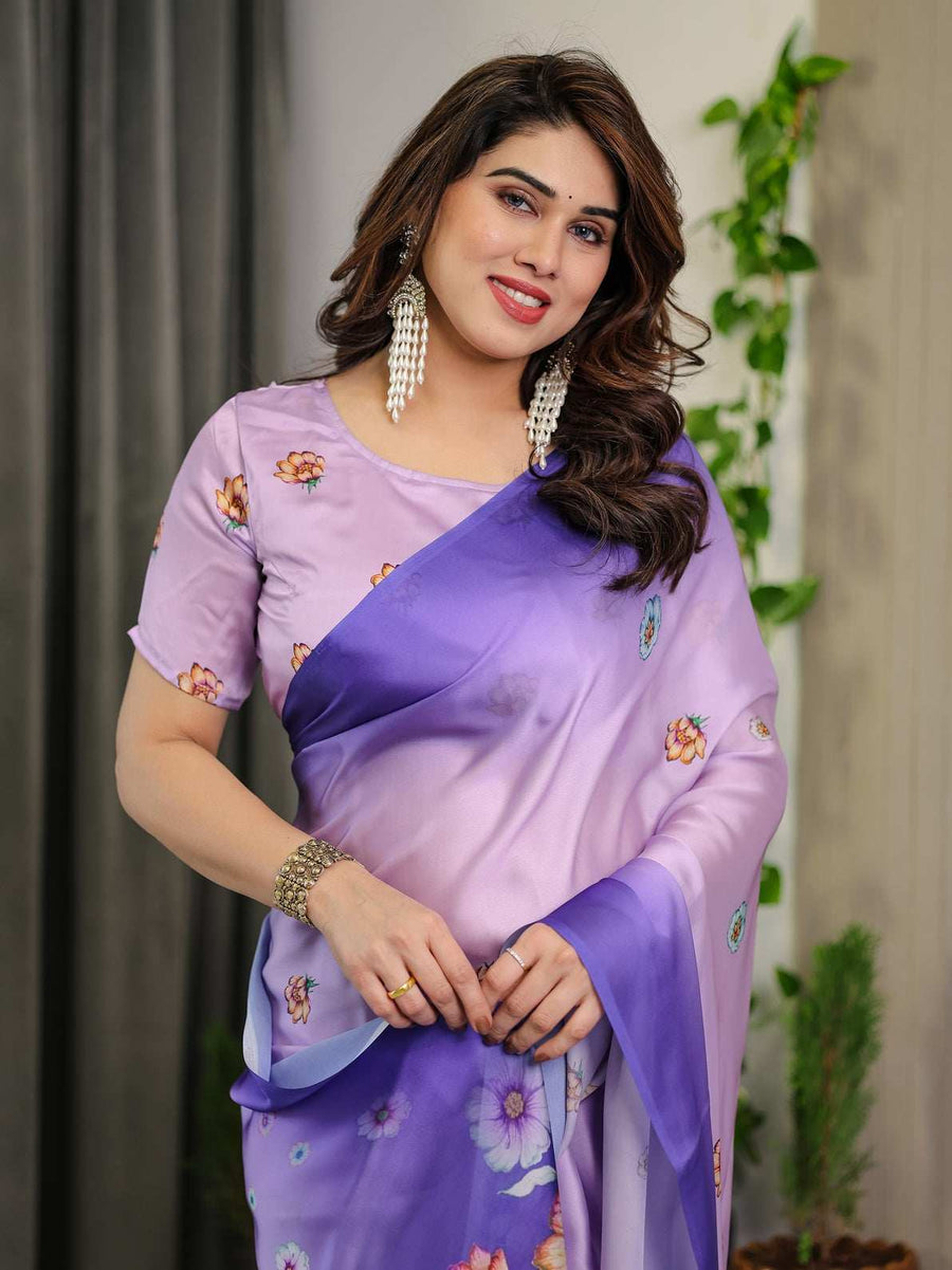 Olive Green & Ivory Handloom Cotton Saree with Lotus Blooms and Royal Elephant Motifs