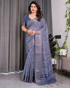 Handwoven Beige & Peach Saree with Beautiful Border Detailing – A Timeless Indian Classic