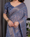 Handwoven Beige & Peach Saree with Beautiful Border Detailing – A Timeless Indian Classic