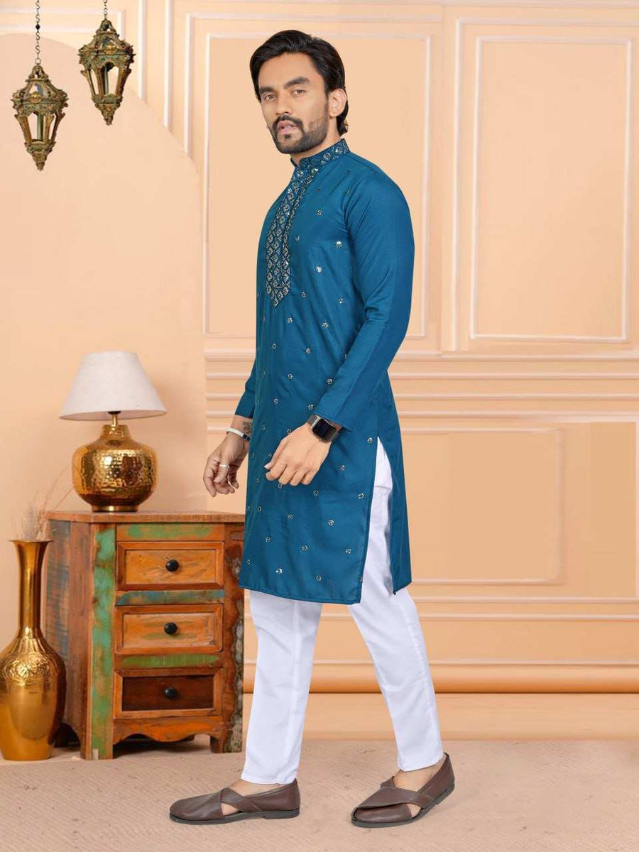 Teal Blue - Shree Roop