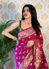 Ivory & Teal Handloom Cotton Saree | Mandala Buti, Peacock Pallu & Contrast Blouse – Buy Online