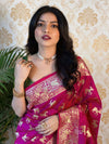 Ivory & Teal Handloom Cotton Saree | Mandala Buti, Peacock Pallu & Contrast Blouse – Buy Online