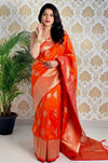Ivory & Teal Handloom Cotton Saree | Mandala Buti, Peacock Pallu & Contrast Blouse – Buy Online